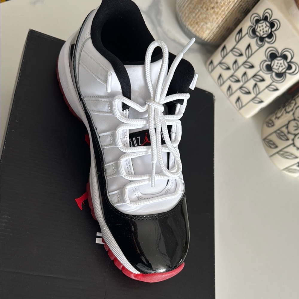 Jordan Women's Sneakers - Black, White, Red